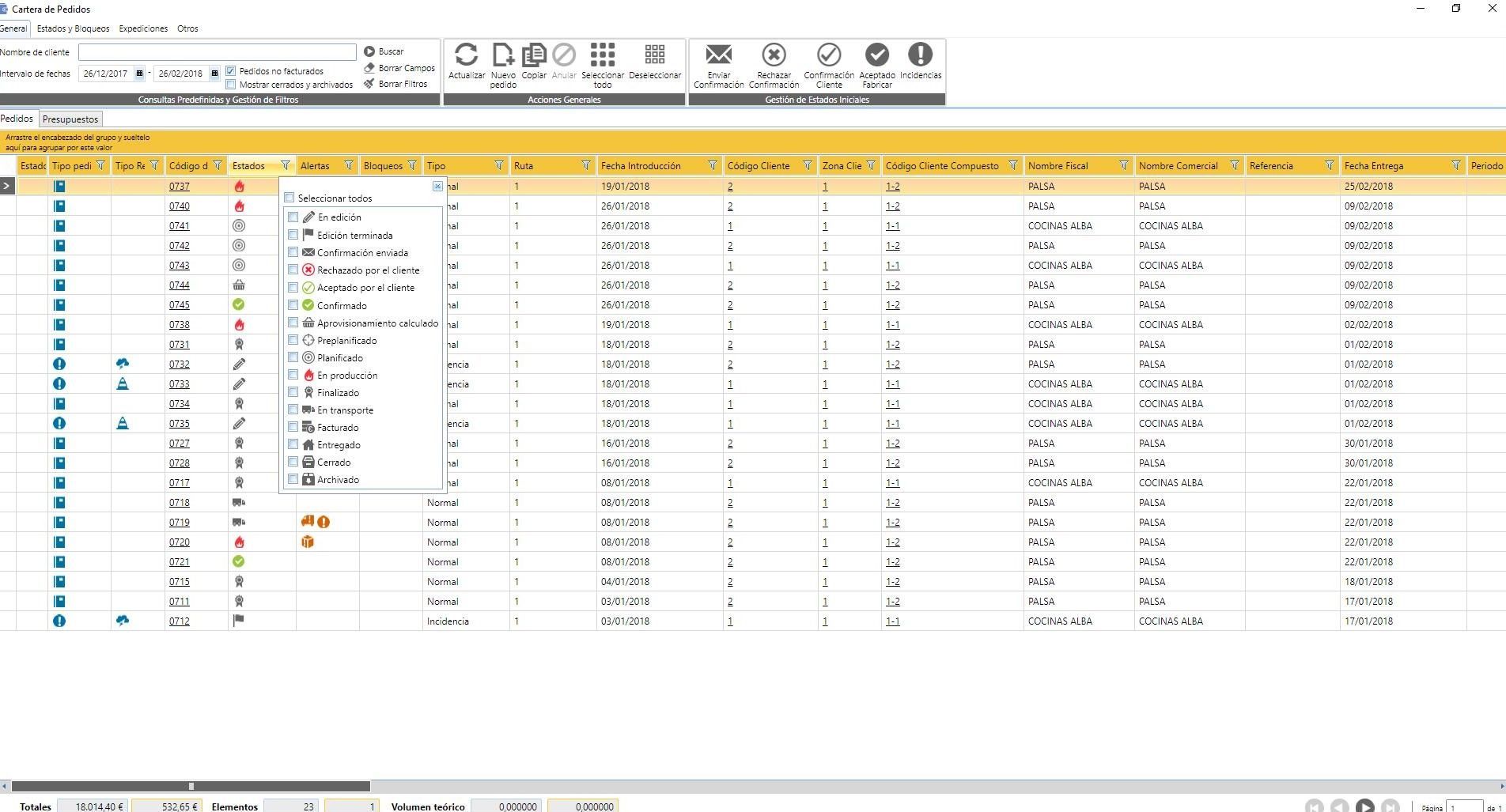 Furniture Manufacturing Software Simsa Teowin Software   Cartera 