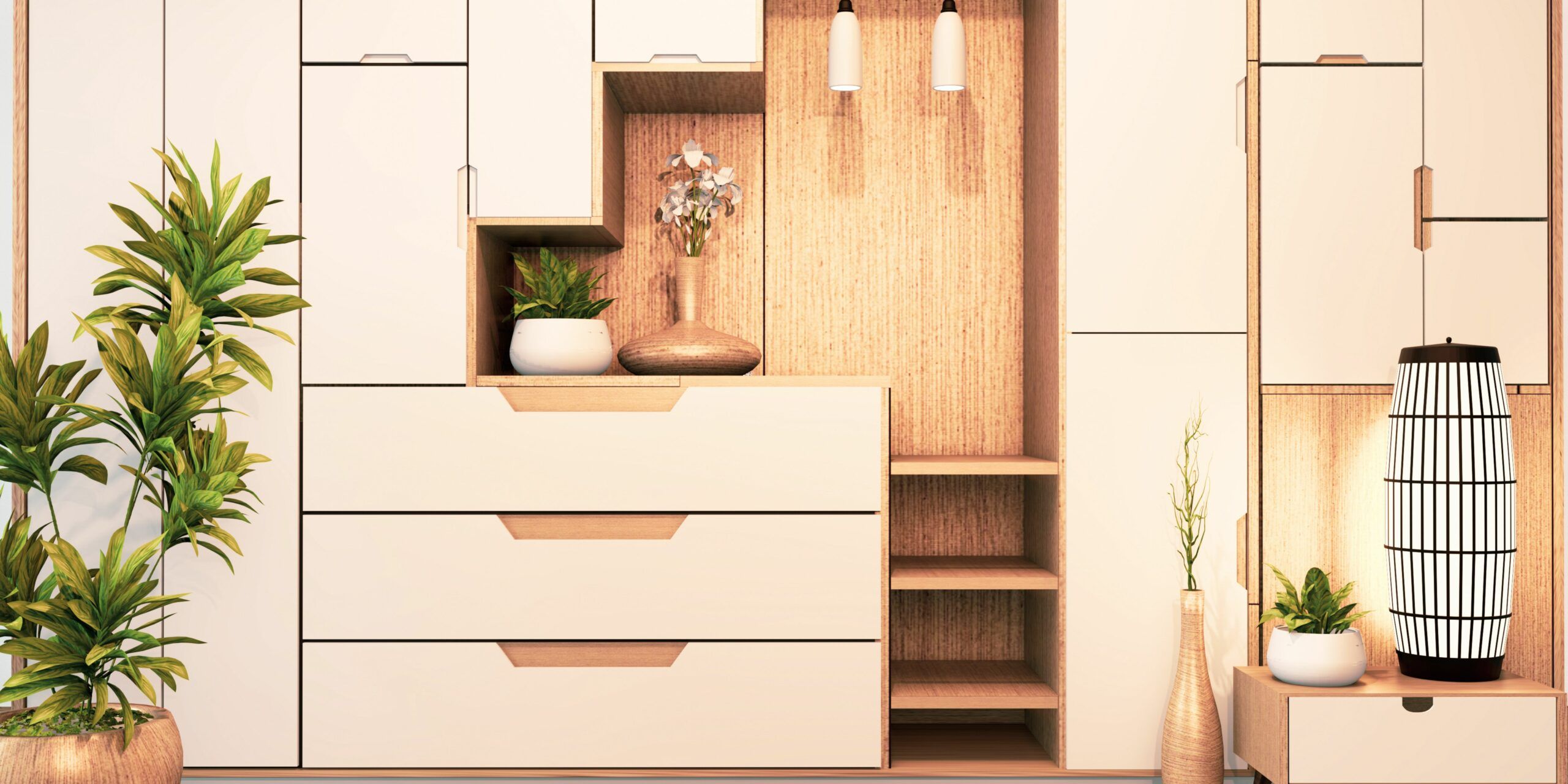 Armario de diseño en interiorismo