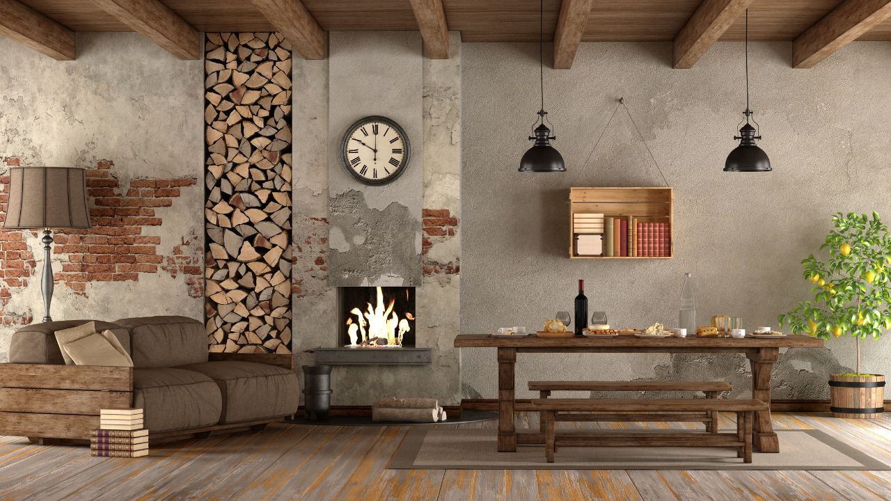 Estilo rústico en el interiorismo