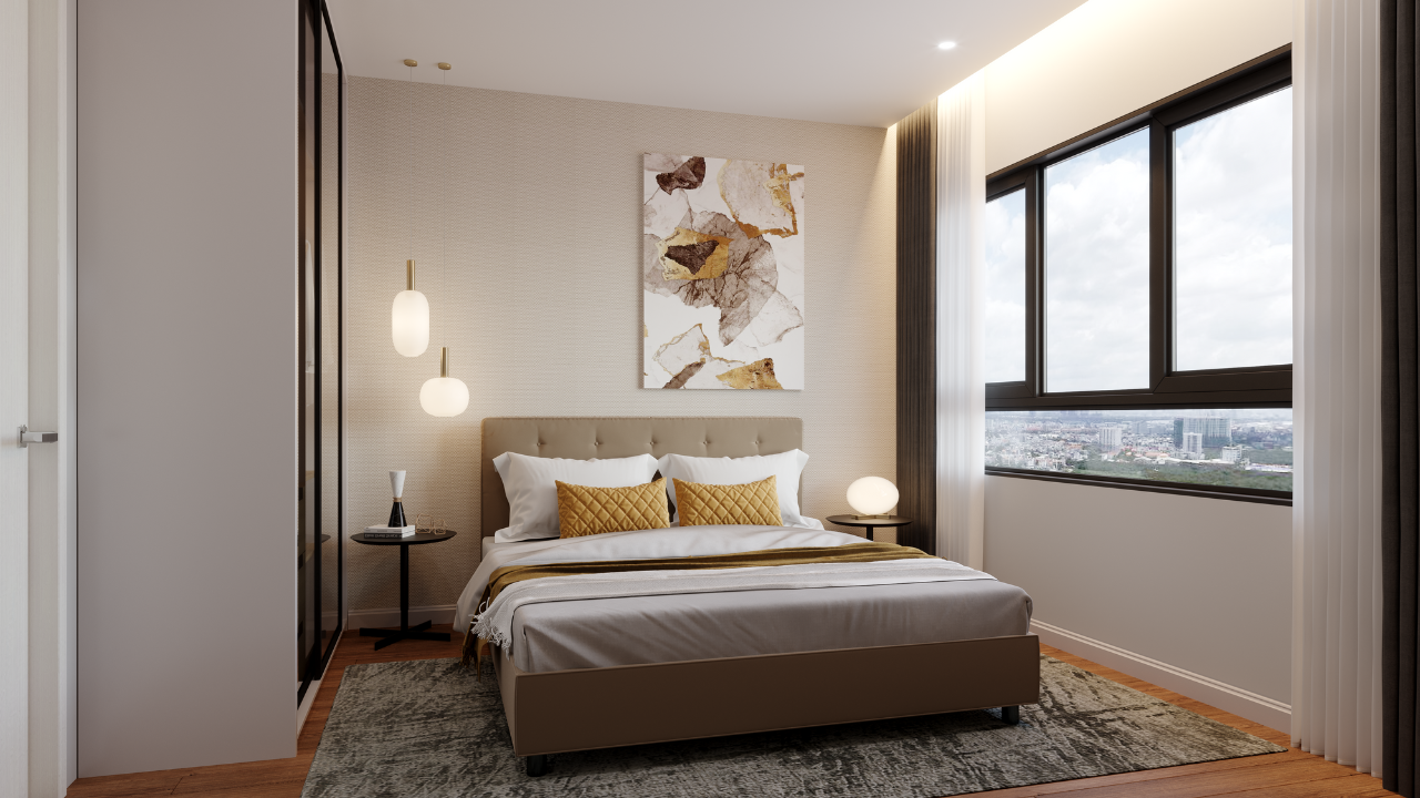 diseño de interiores en habitaciones dormitorio