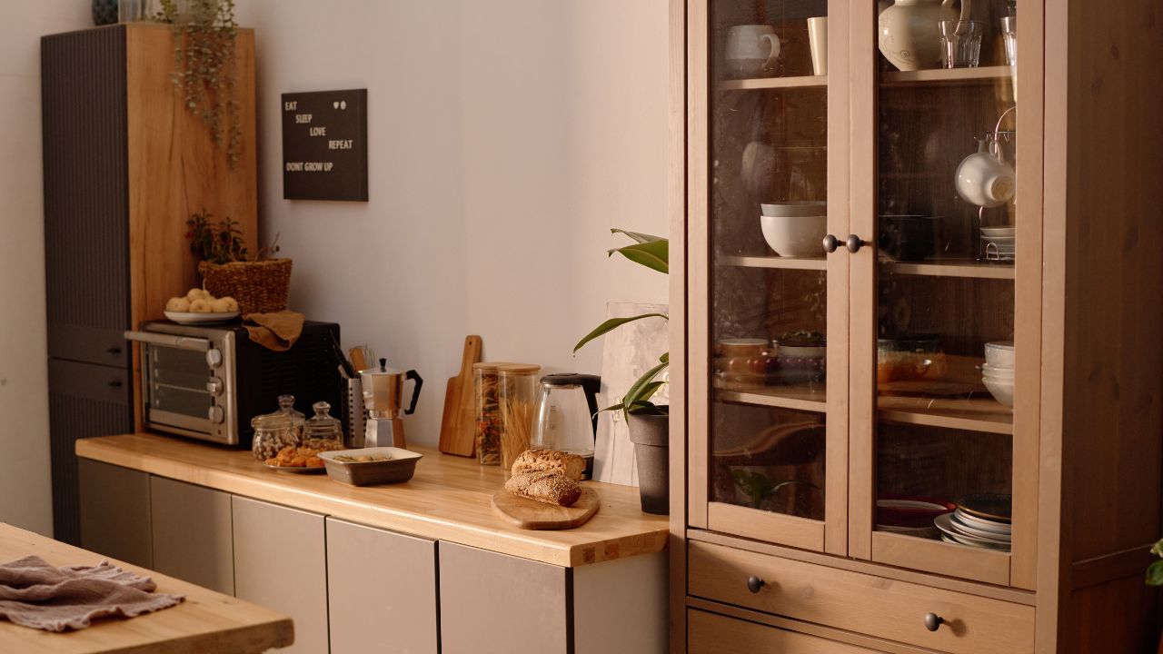 Mueble desayunador en cocinas modernas